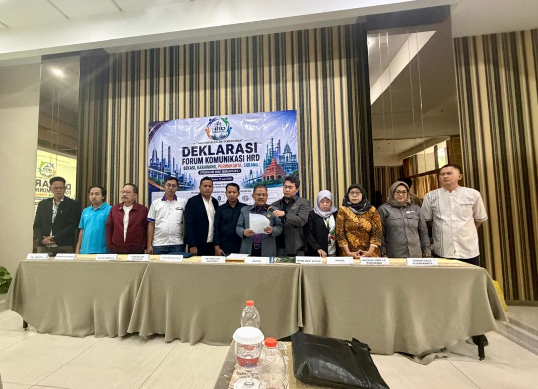 FORKOM HRD BEKAPURS Komitmen Tingkatkan Profesionalisme Praktisi SDM Indonesia Bersama