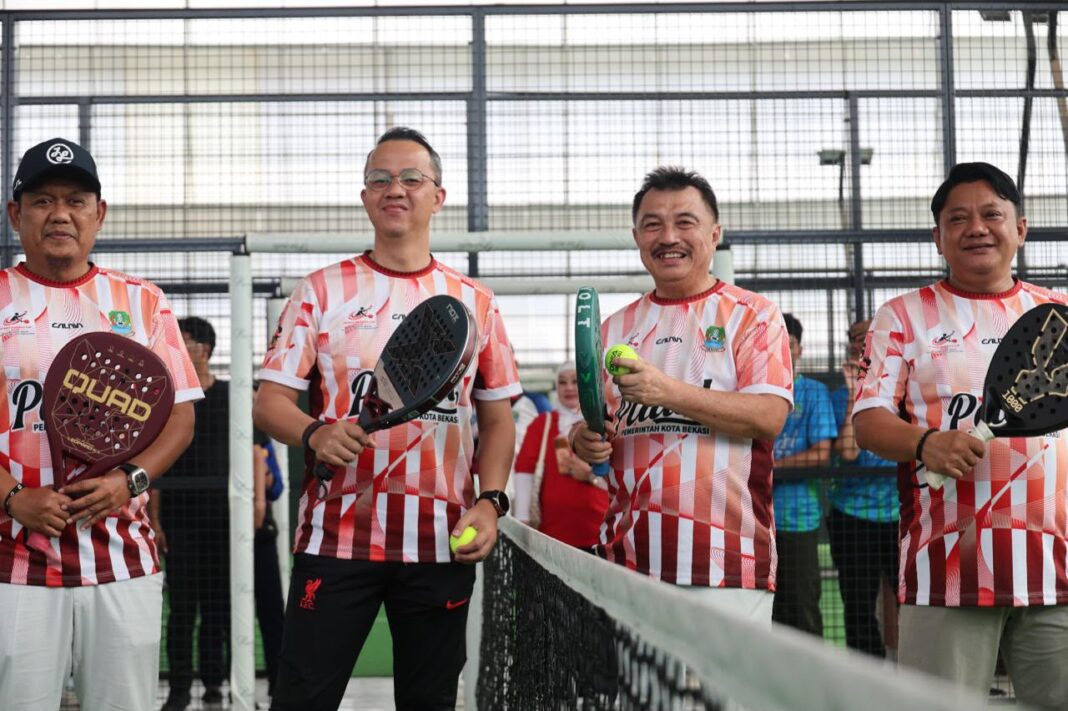 Meriahkan HUT ke-81 RI, Pemkot Bekasi Gelar Pertandingan Padel Antar-OPD