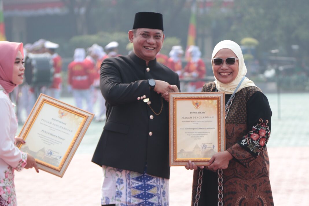 CCEP Indonesia Raih Penghargaan dari Pemkab Bekasi atas Dukungan Program Pembangunan Daerah 2026